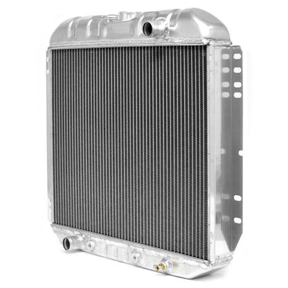 High-Flow Aluminum Radiator | 2-Row | 20 inch | 200 6-cyl | 1967-70 Ford Mustang