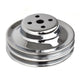 Chrome Water Pump Pulley | 2-Groove | 289 / 302 V8 | 1968 Ford Mustang