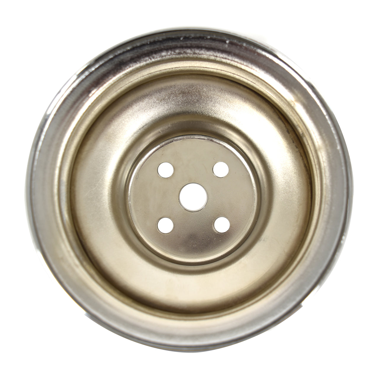 Chrome Water Pump Pulley | 2-Groove | 390 FE V8 | 1967-68 Ford Mustang