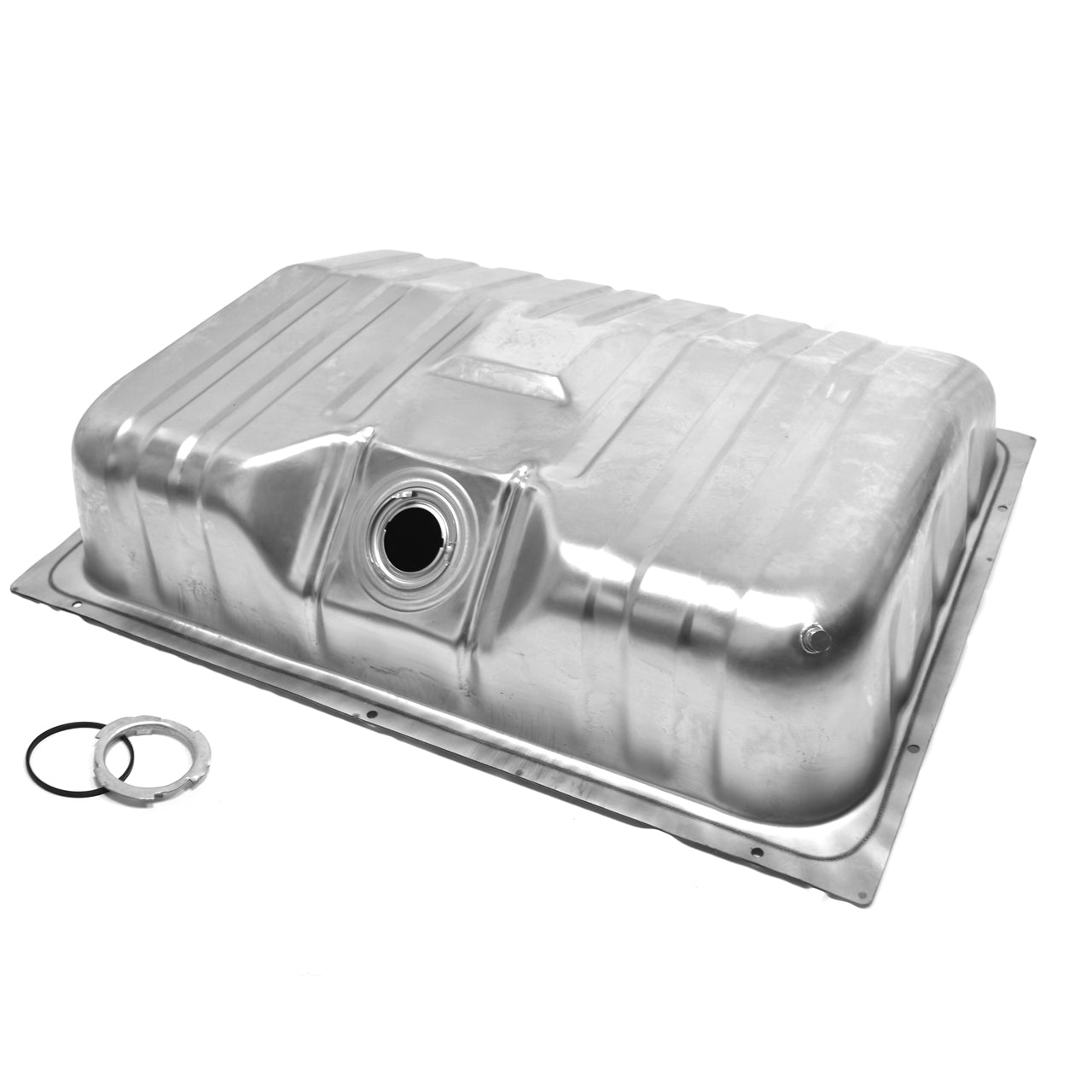 Stainless Steel Fuel Tank | 16 Gallon with Drain | 1965-68 Ford Mustang
