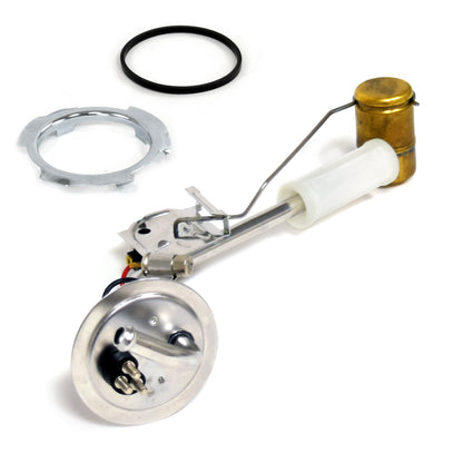 Stainless Fuel Sending Unit with Low Level Sensor | 3/8" Outlet | 1967-68 Ford Mustang