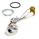 Stainless Fuel Sending Unit with Low Level Sensor | 3/8" Outlet | 1967-68 Ford Mustang