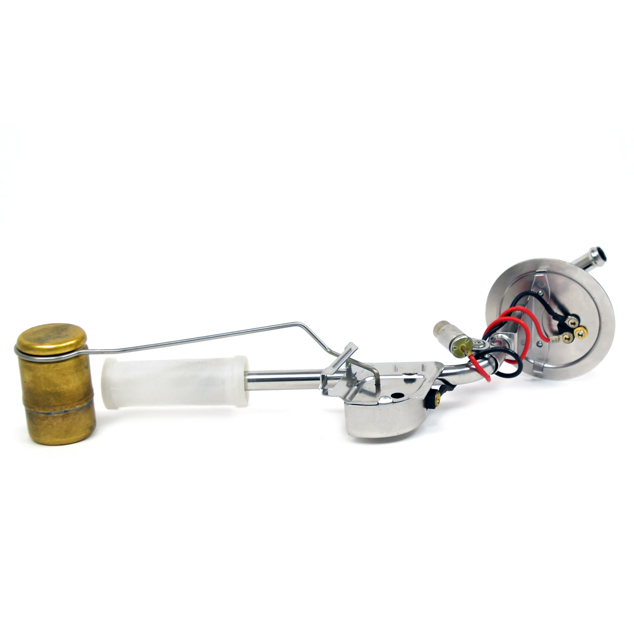 Stainless Fuel Sending Unit with Low Level Sensor | 3/8" Outlet | 1967-68 Ford Mustang