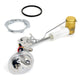 Stainless Fuel Sending Unit with Low Level Sensor | 3/8" Outlet | 1969 Ford Mustang