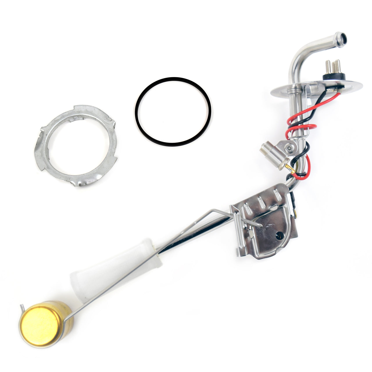 Stainless Fuel Sending Unit with Low Level Sensor | 3/8" Outlet | 1969 Ford Mustang