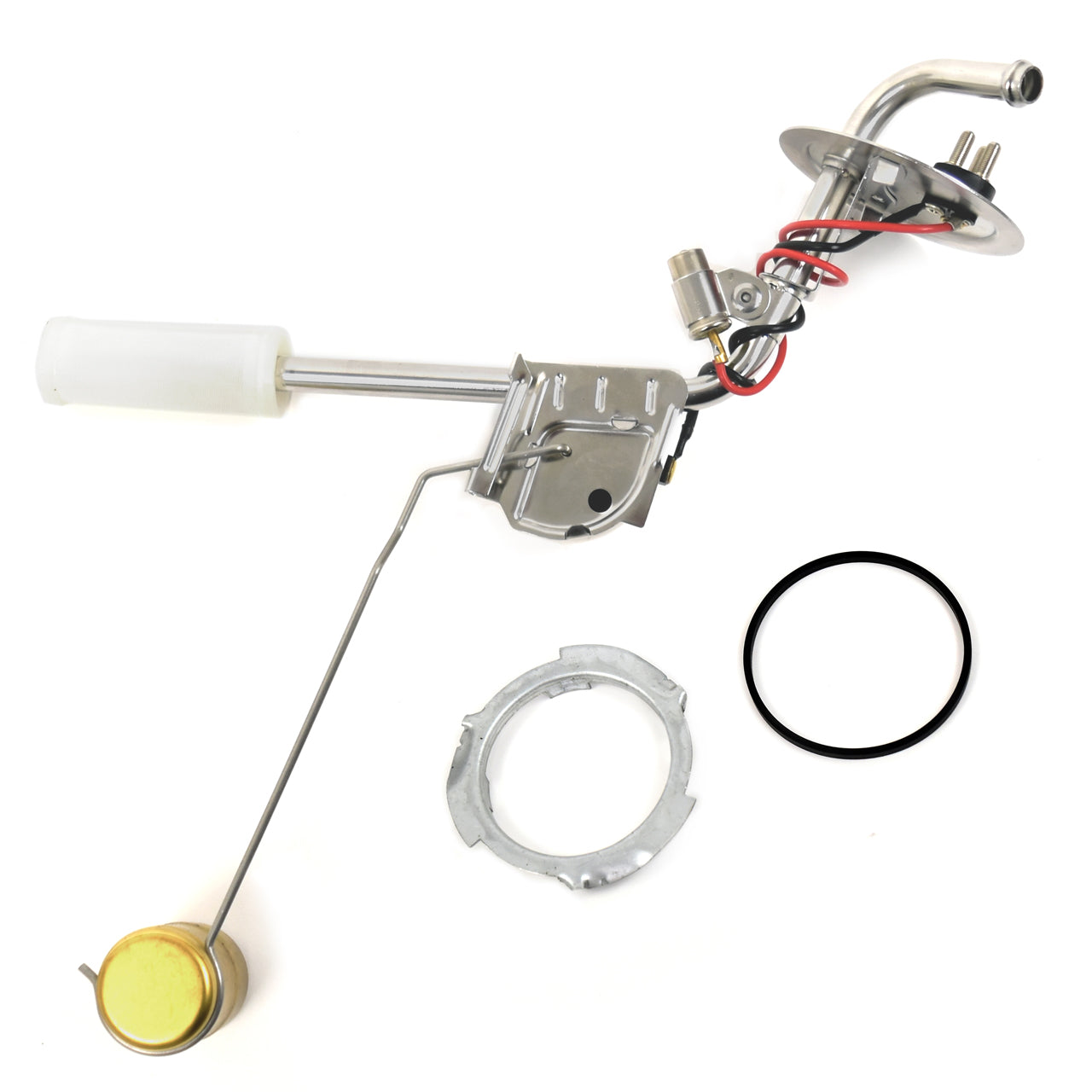 Stainless Fuel Sending Unit with Low Level Sensor | 3/8" Outlet | 1969 Ford Mustang