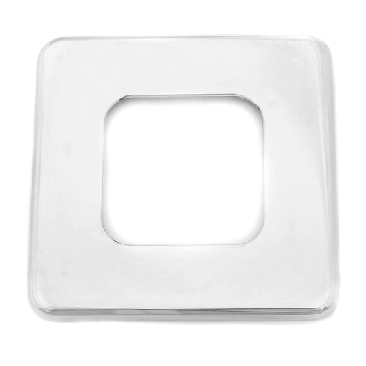Chrome Shift Boot Retainer | Floor Shift | 3 or 4 Speed | 1965-68 Ford Mustang