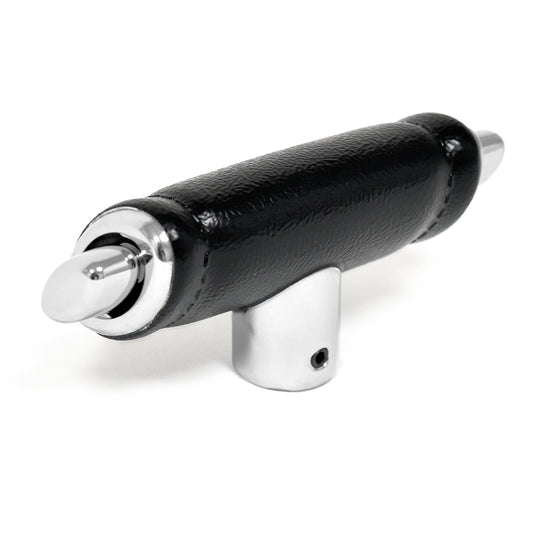 Deluxe Automatic Shifter T-Handle with Buttons | Black | C4 / C6 | 1964-73 Ford Mustang