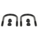Rear Leaf Spring Axle U-Bolts | Pair | Includes Nuts | 1967-73 Ford Mustang