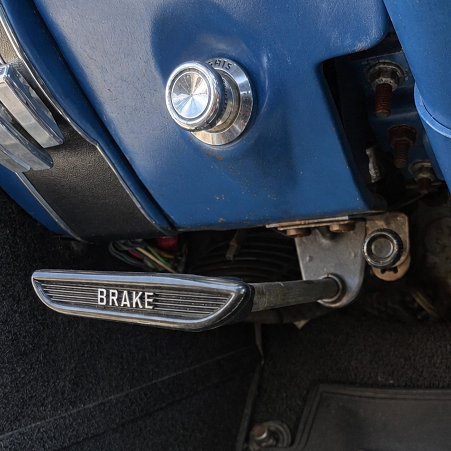 Parking Brake Handle | OE Type | 1964-66 Ford Mustang