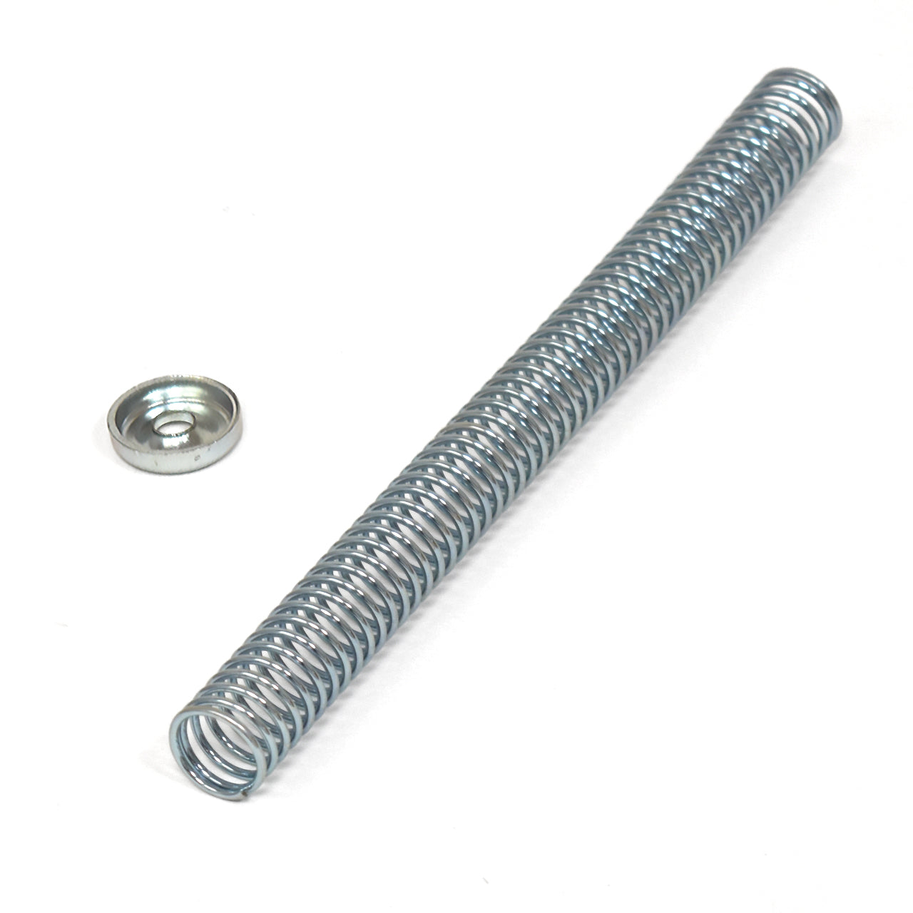 Front Parking Brake Cable Return Spring + Cup | 1969-73 Ford Mustang