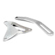 Chrome Alternator Brackets Set | Non-Smog | 289 / 302 / 351W | 1965-69 Ford Mustang