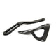 Black Alternator Brackets Set | Non-Smog | 289 / 302 / 351W | 1965-69 Ford Mustang
