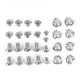 Bumper Bolt Kit | Front & Rear | 28 piece | 1964-68 Ford Mustang