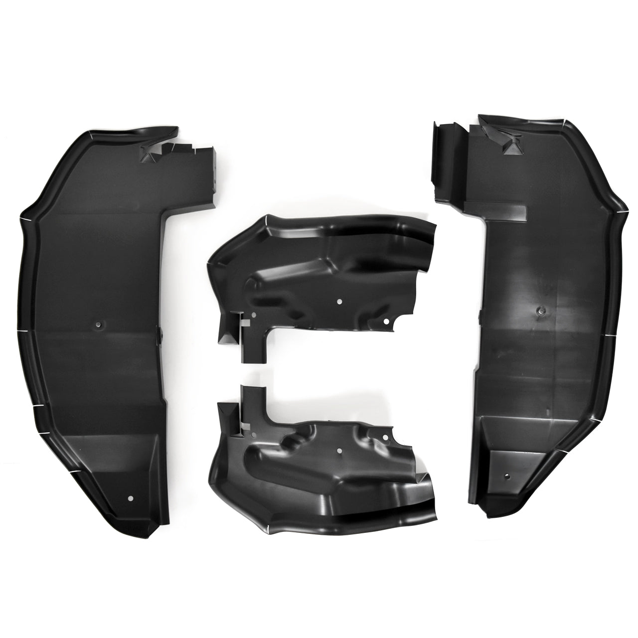 Front Fender Splash Shields | Set of 4 | 1971-73 Ford Mustang