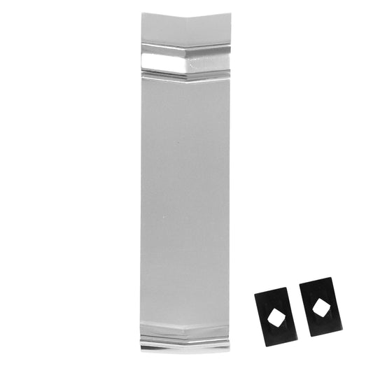 Grille Trim Molding Joint Cover | Polished | 1967-68 Ford Mustang