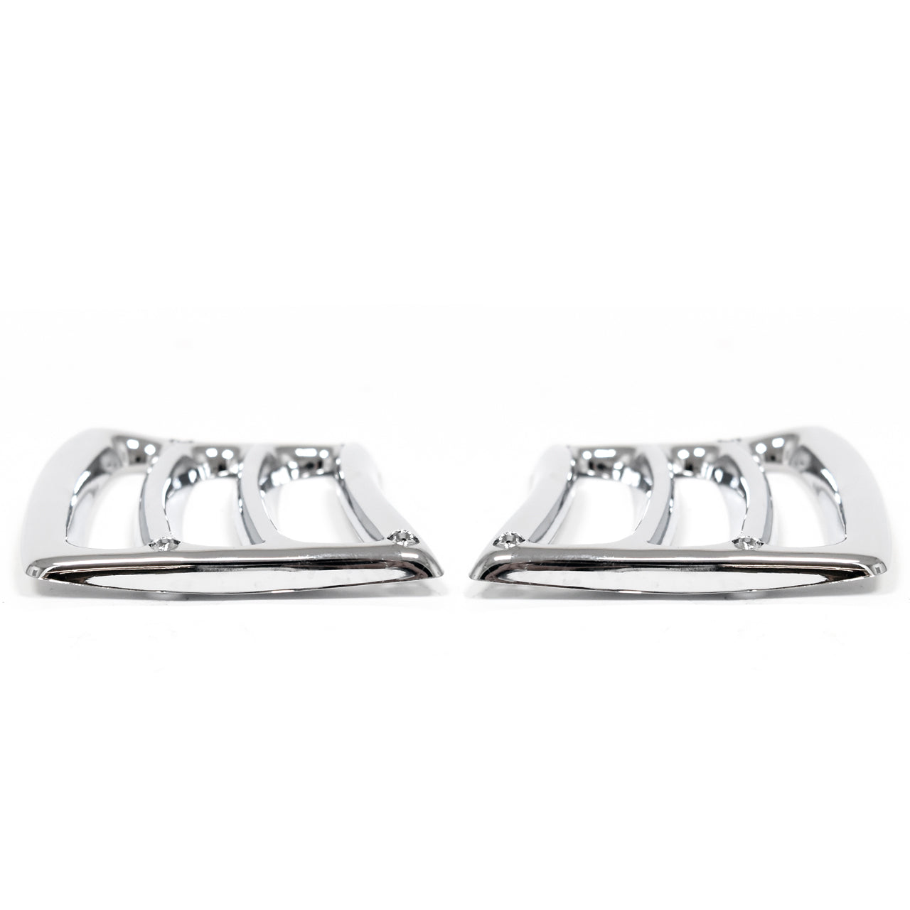 Chrome Headlight Bucket Extension Trim | Pair | 1964-66 Ford Mustang