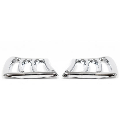 Chrome Headlight Bucket Extension Trim | Pair | 1964-66 Ford Mustang