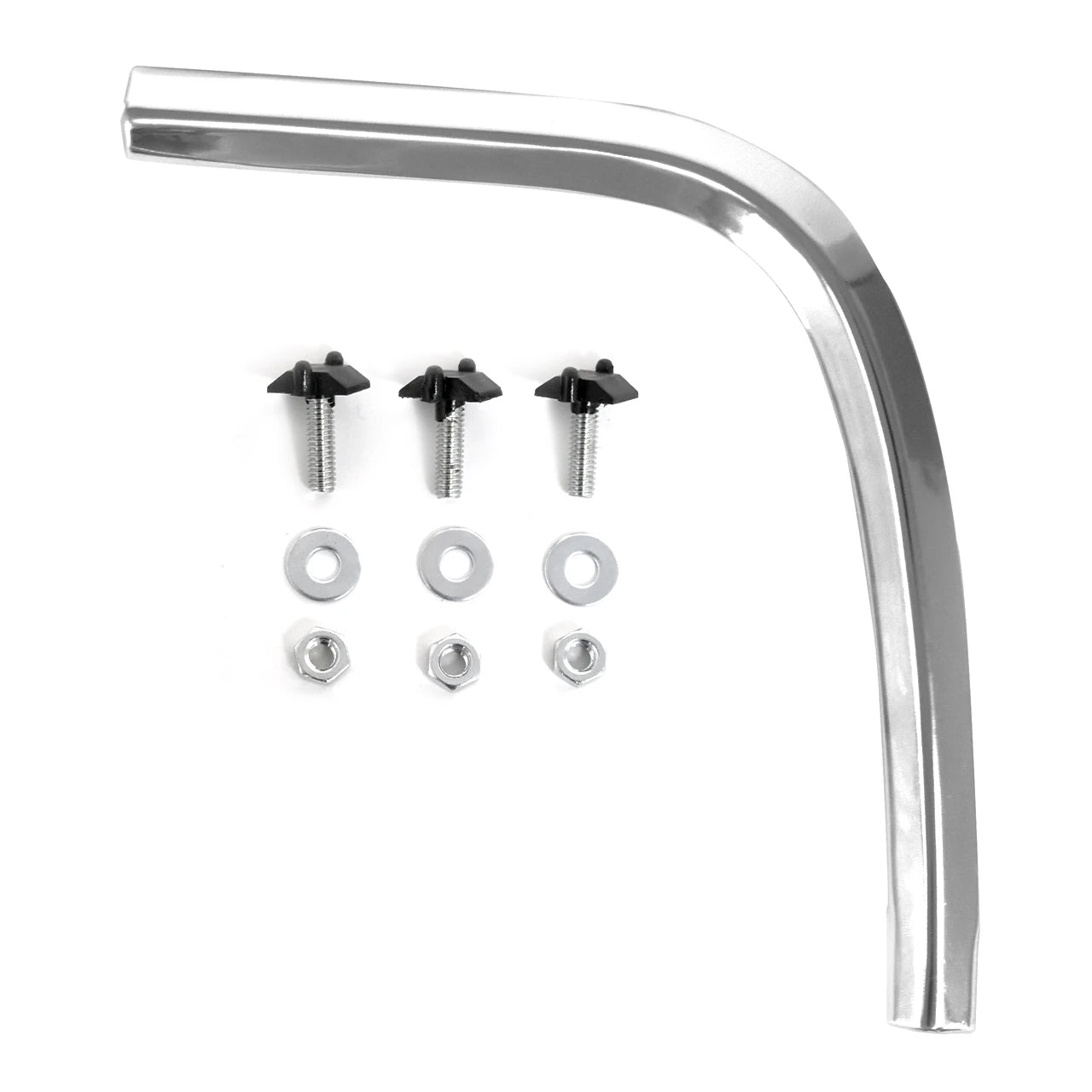 Quarter Panel Extension Trim Molding | LH or RH | 1967-68 Ford Mustang Coupe / Convertible