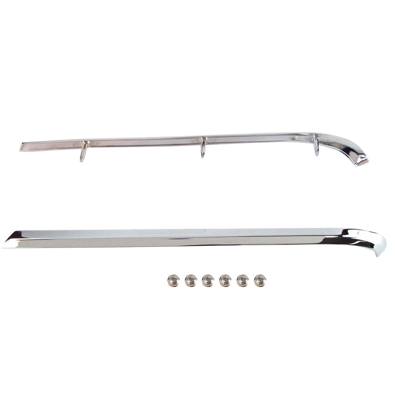 Vinyl Top Trim Moldings | Pair | 1965-66 Ford Mustang
