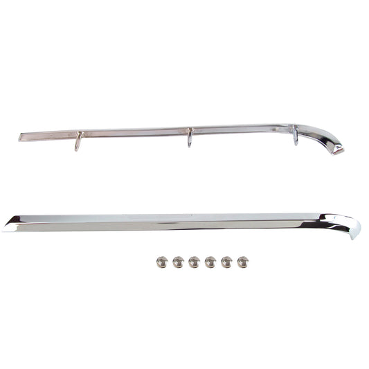 Vinyl Top Trim Moldings | Pair | 1965-66 Ford Mustang