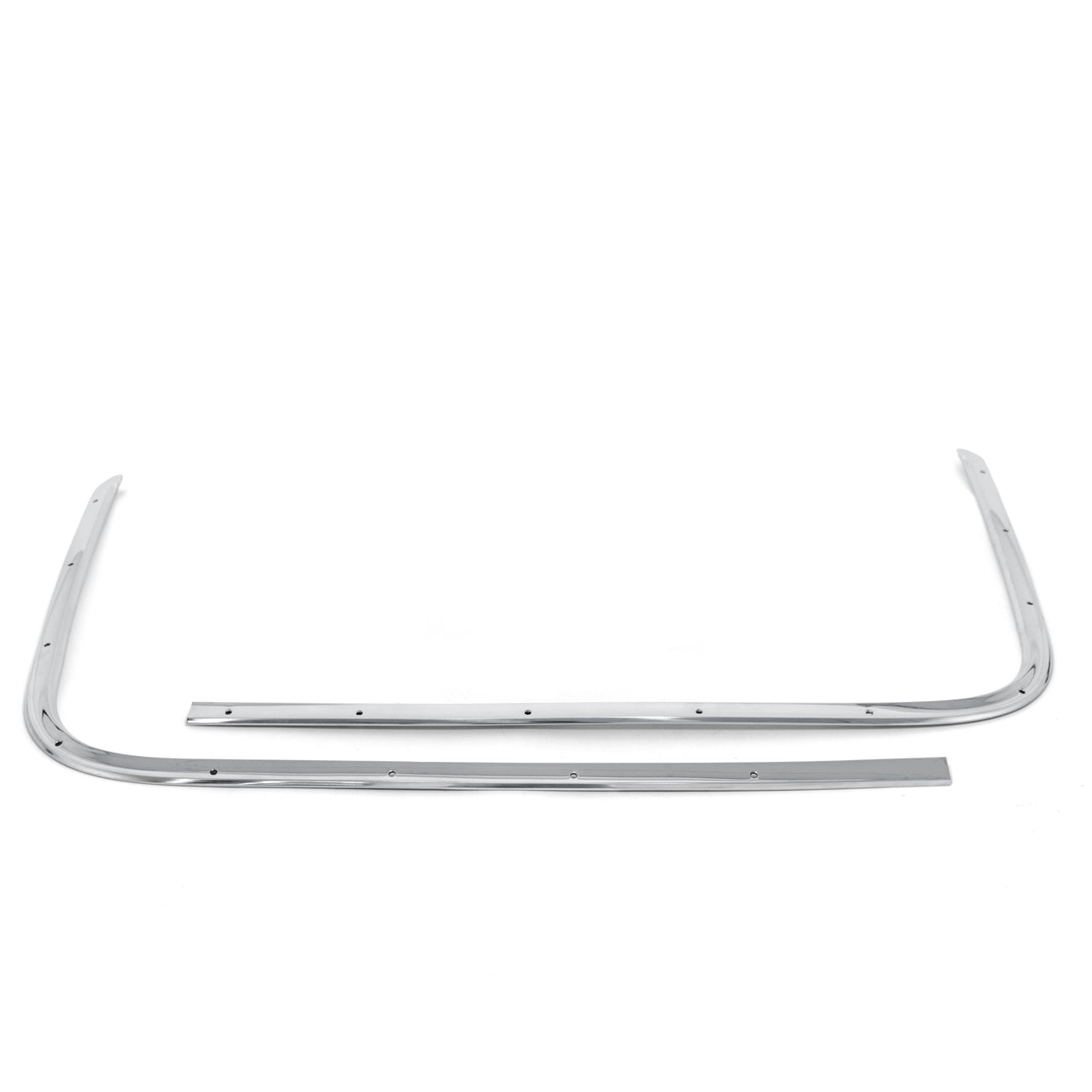 Convertible Top Boot Hockey Stick Trim Moldings | Pair | 1967 Ford Mustang
