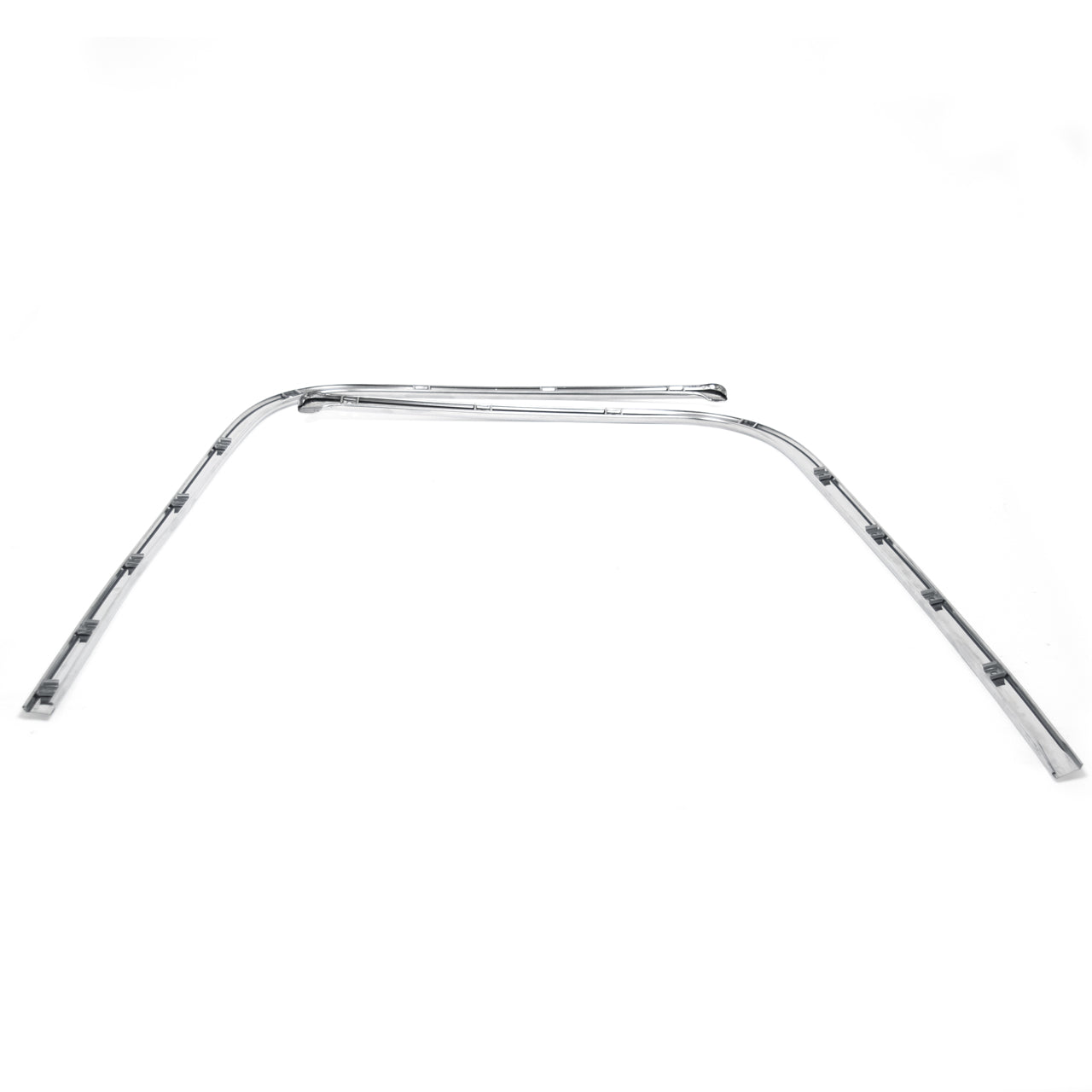 Convertible Top Boot Hockey Stick Trim Moldings | Pair | 1967 Ford Mustang