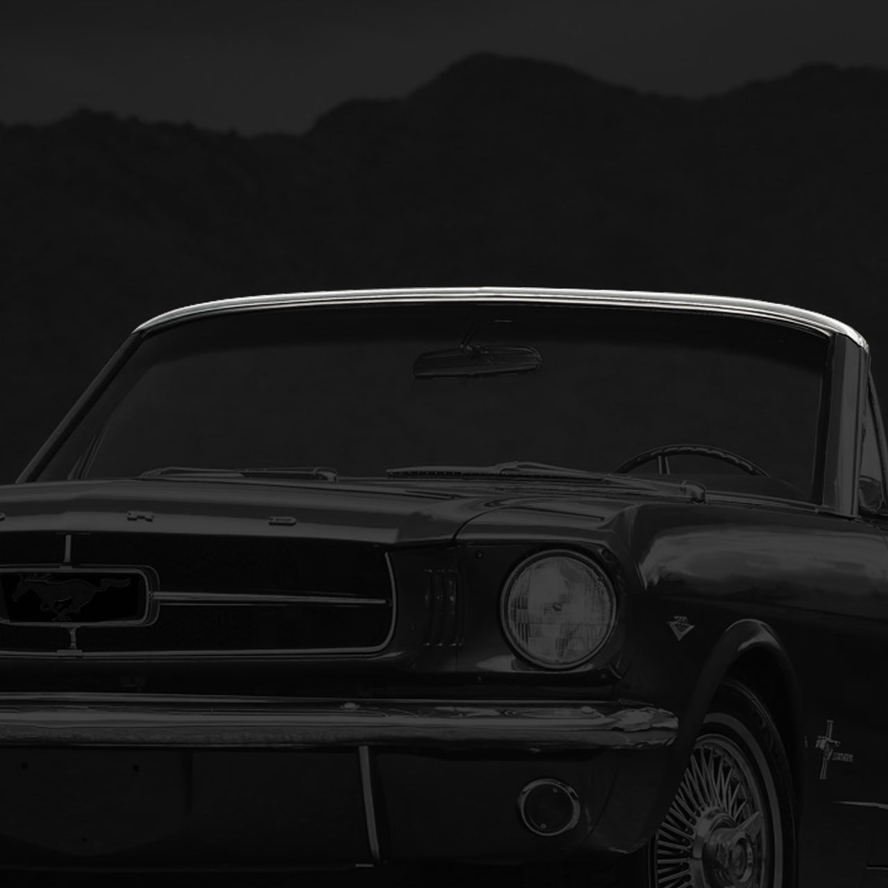 Top Windshield Trim Molding | Polished Stainless | Convertible | 1965-68 Ford Mustang