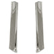 Windshield Side Pillar Moldings | Polished Stainless | Convertible | 1965-68 Ford Mustang