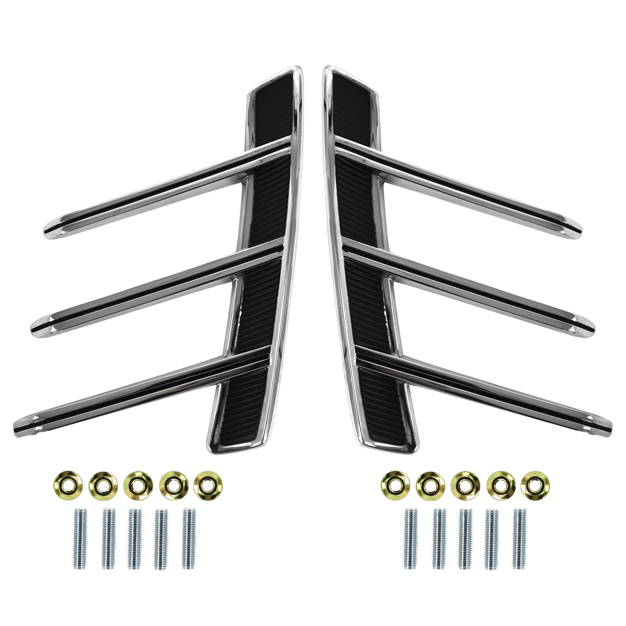 Quarter Panel Ornaments | Pair | 1966 Ford Mustang