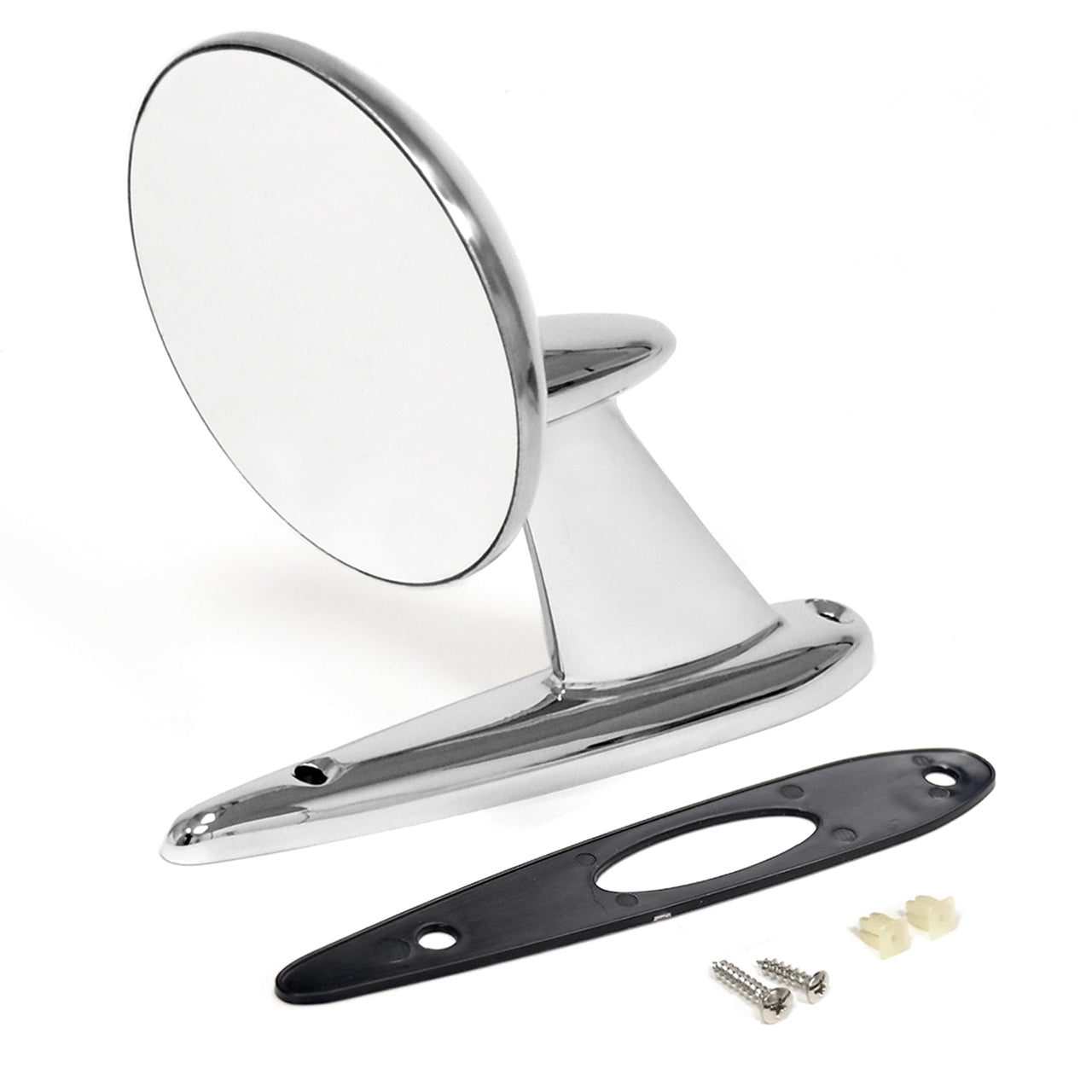 Chrome Side Mirror | 2-Hole | LH or RH | 1965 Ford Mustang
