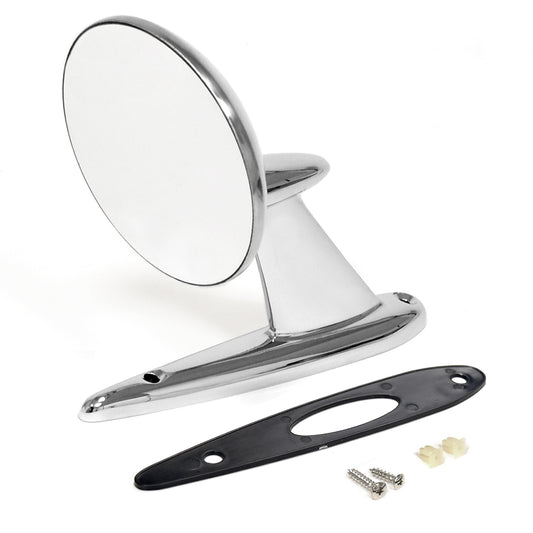 Chrome Side Mirror | 2-Hole | LH or RH | 1965 Ford Mustang