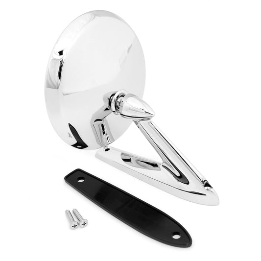 Chrome Side Mirror | Standard | LH or RH | 1965-66 Ford Mustang