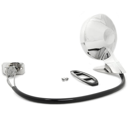 Remote Chrome Side Mirror | LH | 1965-66 Ford Mustang