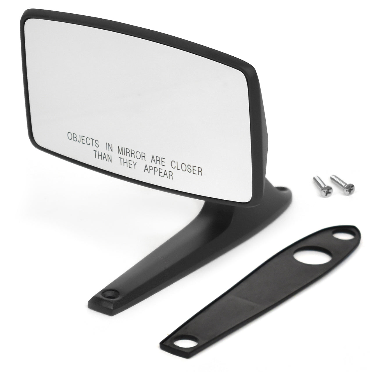 Black Side Mirror | Convex | RH | 1967-68 Ford Mustang