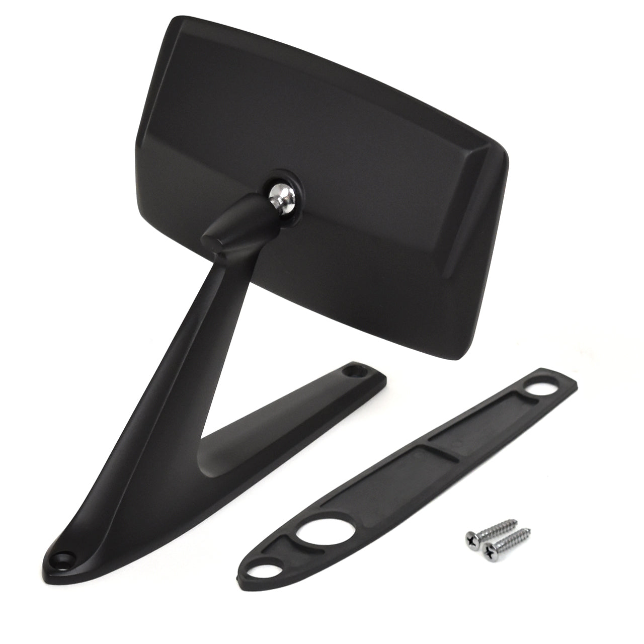 Black Side Mirror | Convex | RH | 1967-68 Ford Mustang