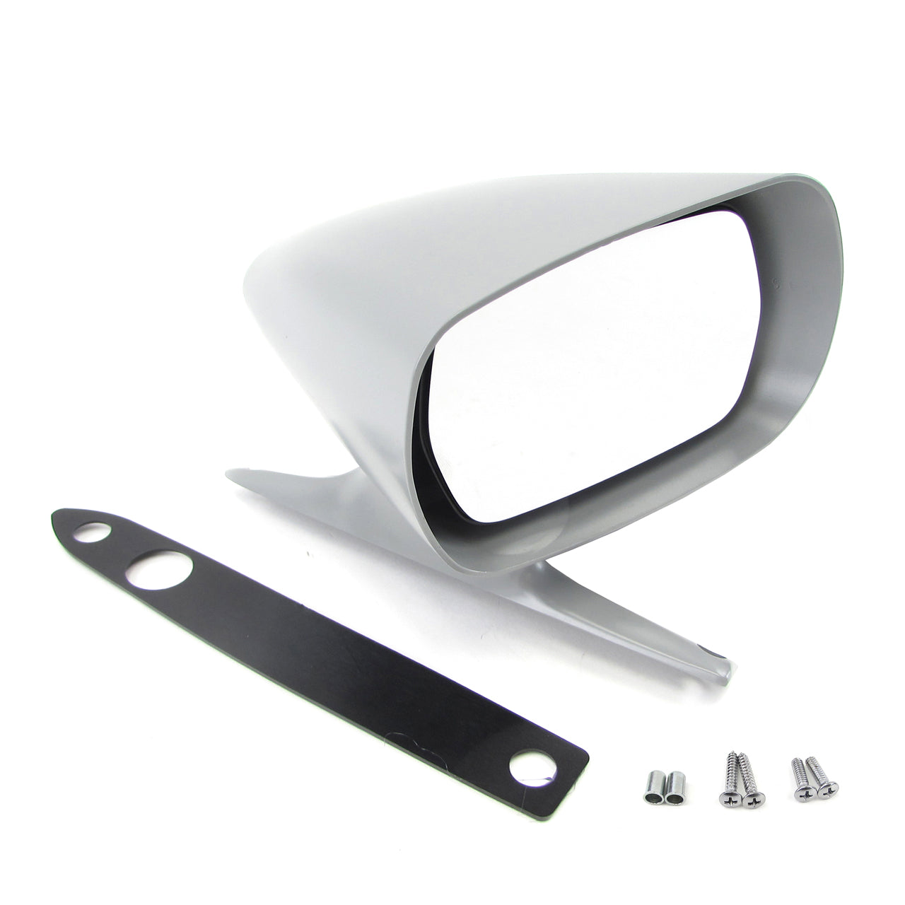 Racing Side Mirror | Dummy | Primer | RH | 1971-73 Ford Mustang