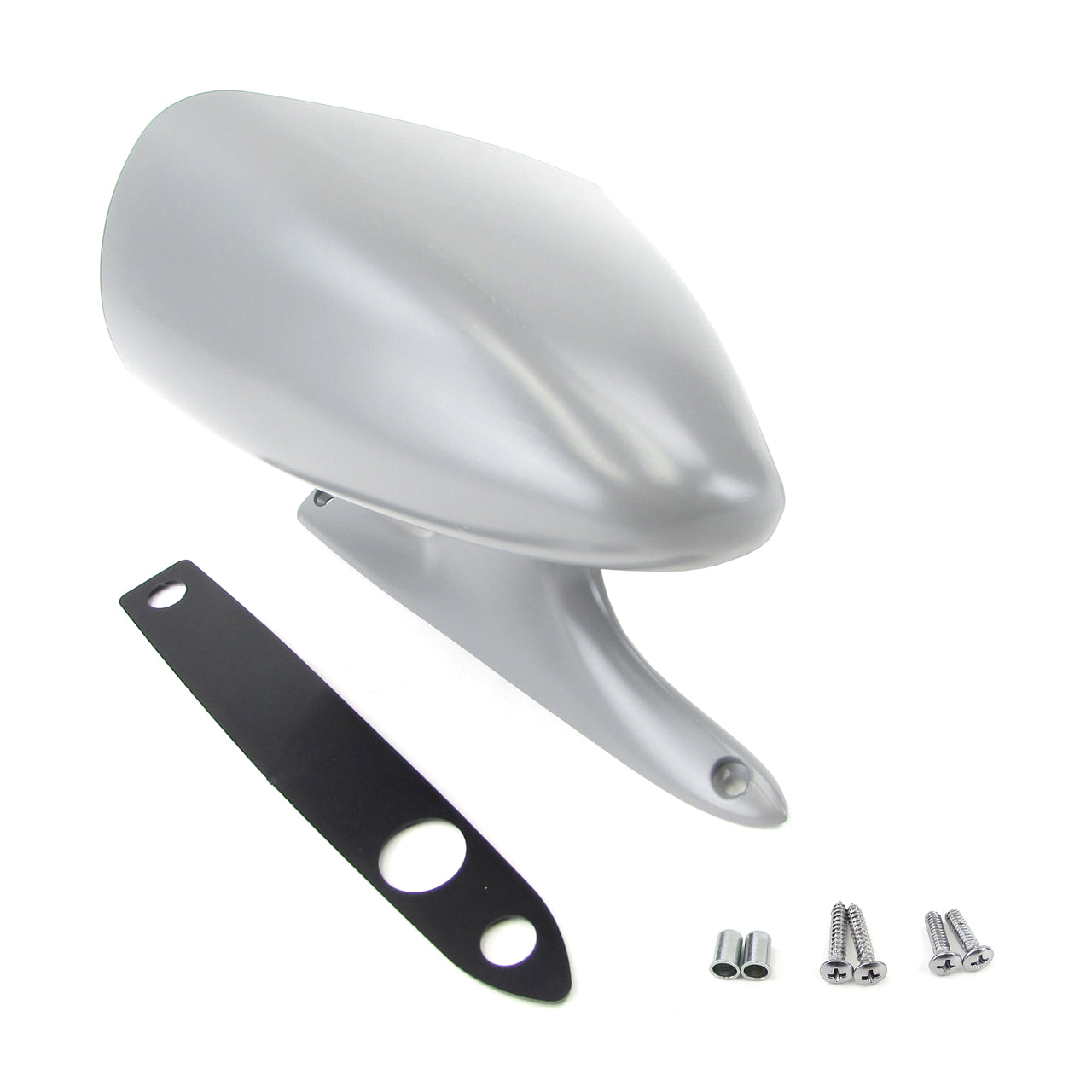 Racing Side Mirror | Dummy | Primer | RH | 1971-73 Ford Mustang