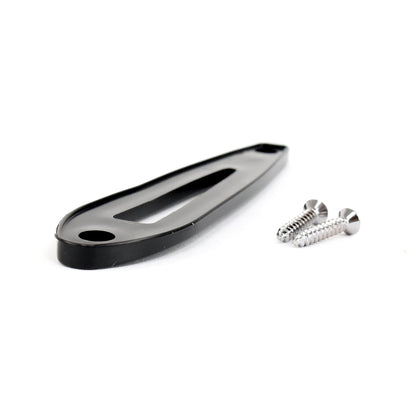 Bullet Mirror Pad with Screws | Long Base | Contoured | 1967-68 Ford Mustang