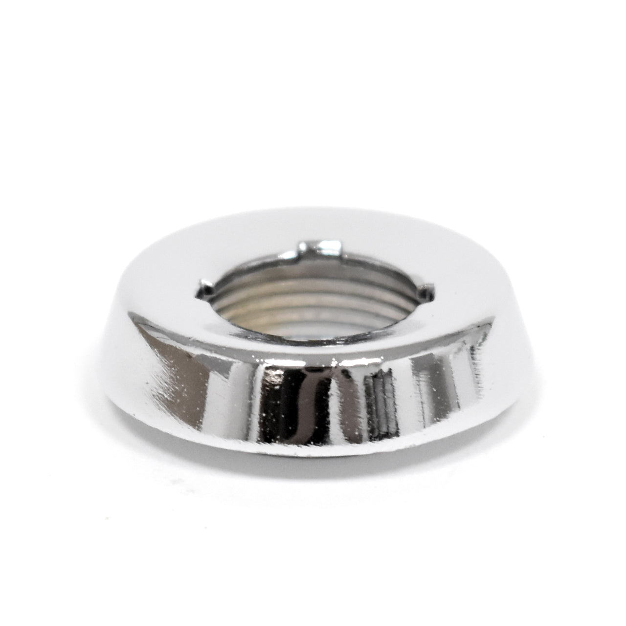 Sport Mirror Chrome Bezel Nut | 1970-72 Ford Mustang