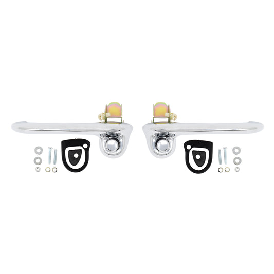 Chrome Exterior Door Handles | Pair | 1965-66 Ford Mustang