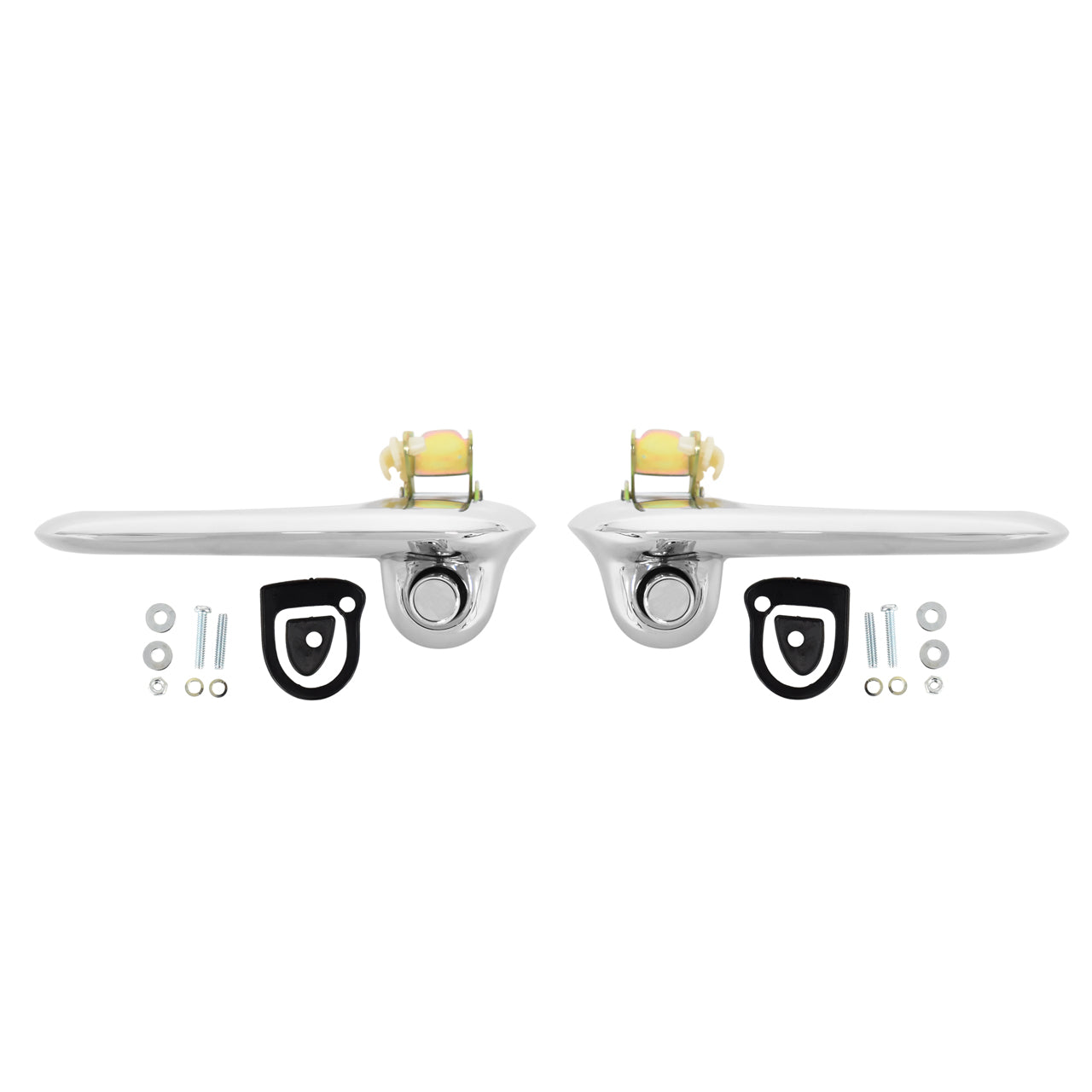 Chrome Exterior Door Handles | Pair | 1967-68 Ford Mustang