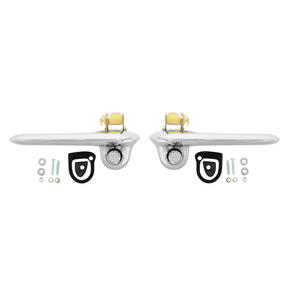 Chrome Exterior Door Handles | Pair | 1967-68 Ford Mustang