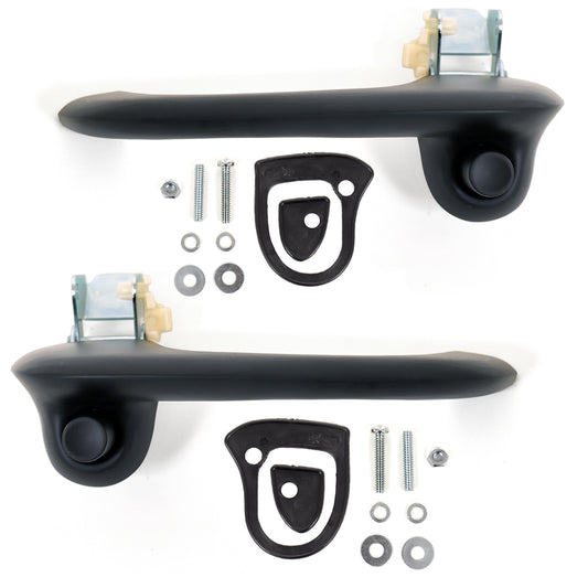 Black Exterior Door Handles | Pair | 1967-68 Ford Mustang