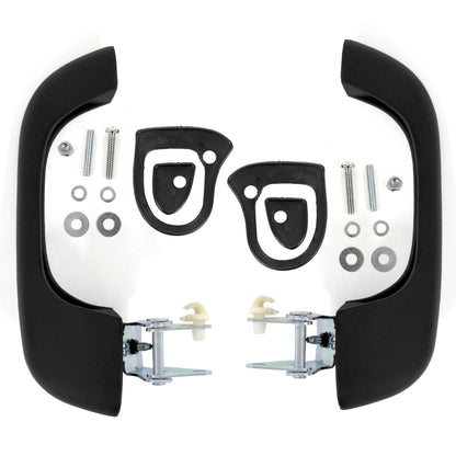 Black Exterior Door Handles | Pair | 1967-68 Ford Mustang