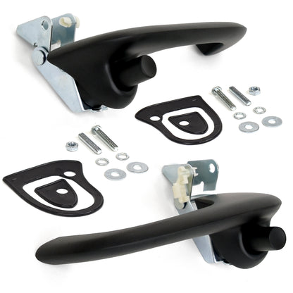Black Exterior Door Handles | Pair | 1967-68 Ford Mustang