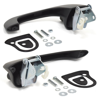 Black Exterior Door Handles | Pair | 1967-68 Ford Mustang