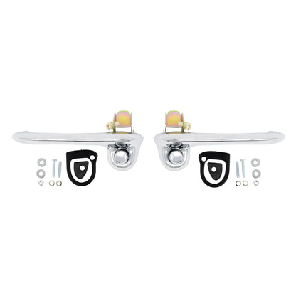 Chrome Exterior Door Handles | Pair | 1969-70 Ford Mustang