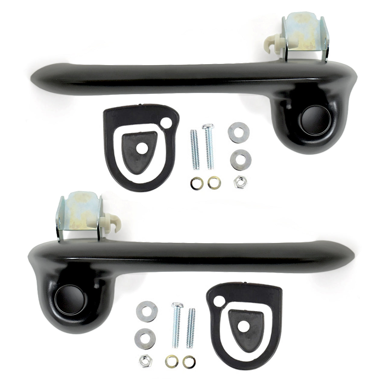 Black Exterior Door Handles | Pair | 1969-70 Ford Mustang