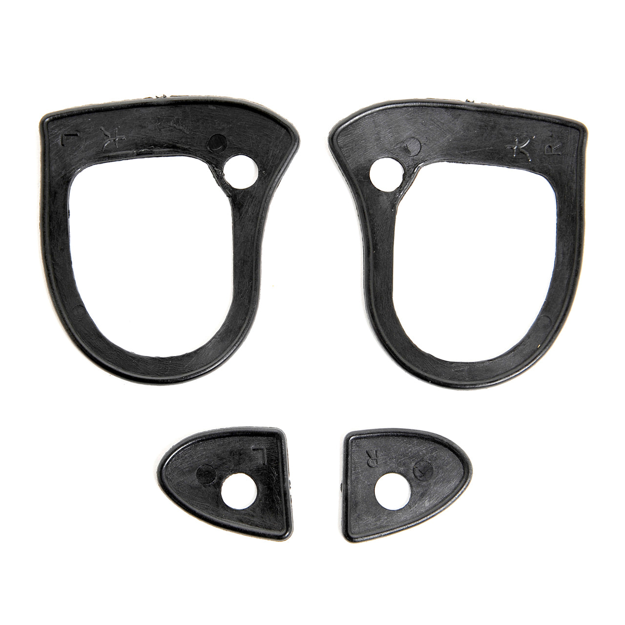 Exterior Door Handle Pads Set | LH & RH | 1967-68 Ford Mustang